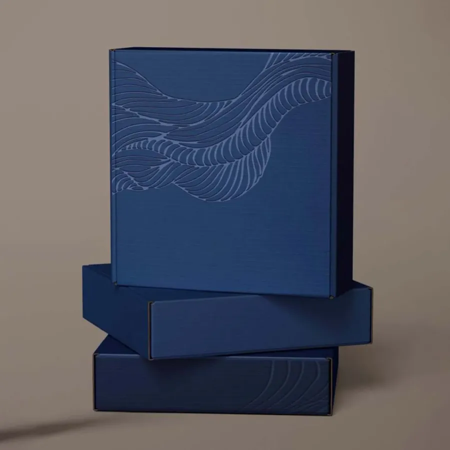 Artwork Shipping Boxes printed with a custom design
