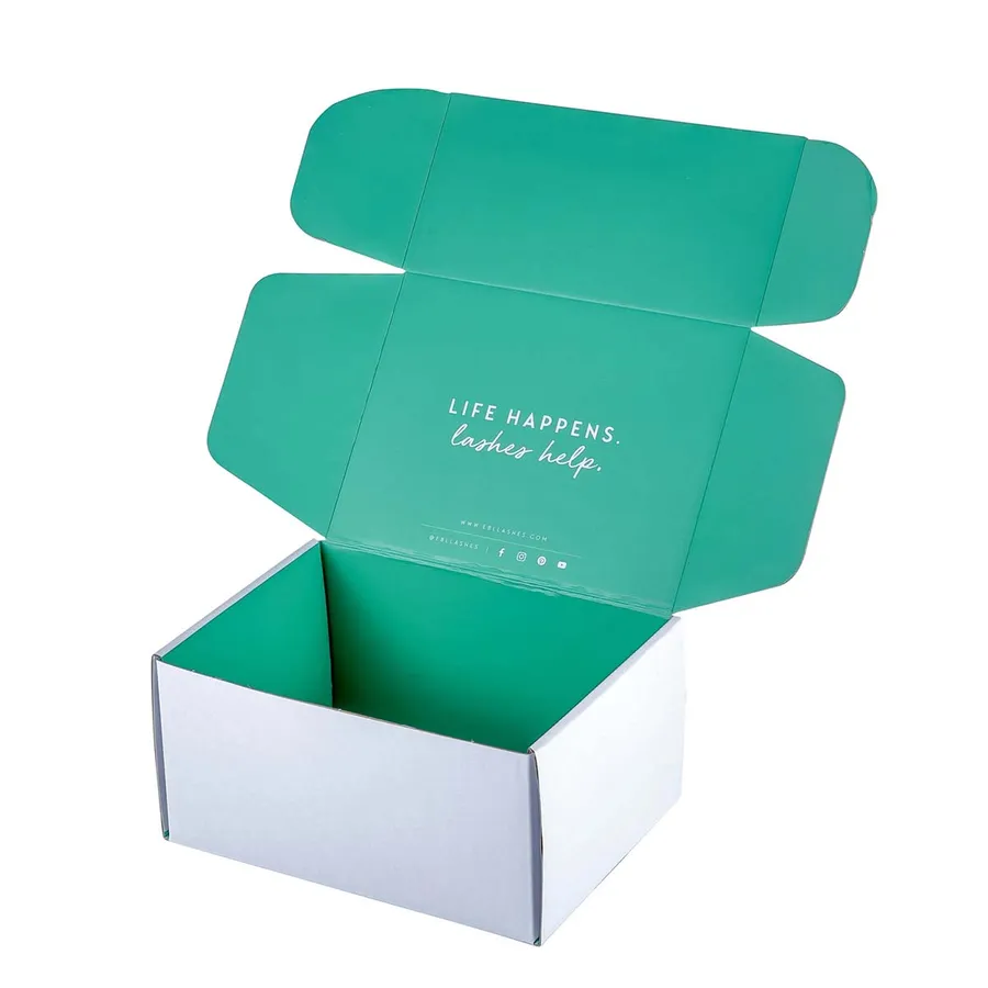 Cosmetic Shipping Boxes printed with a custom design