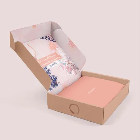 Cute Mailer Boxes printed with a custom design