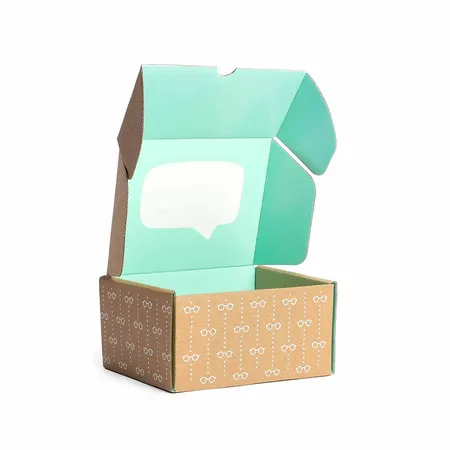 Eco Friendly Mailer Boxes printed with a custom design