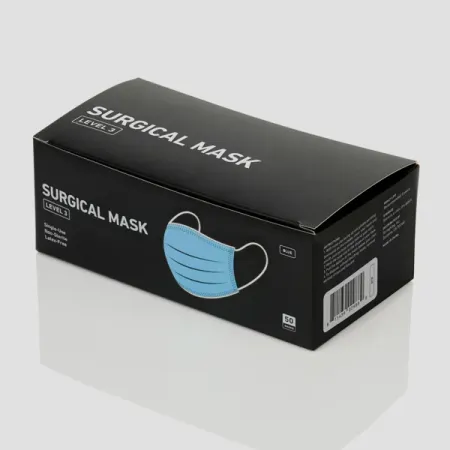 Face Mask Mailing Boxes printed with a custom design