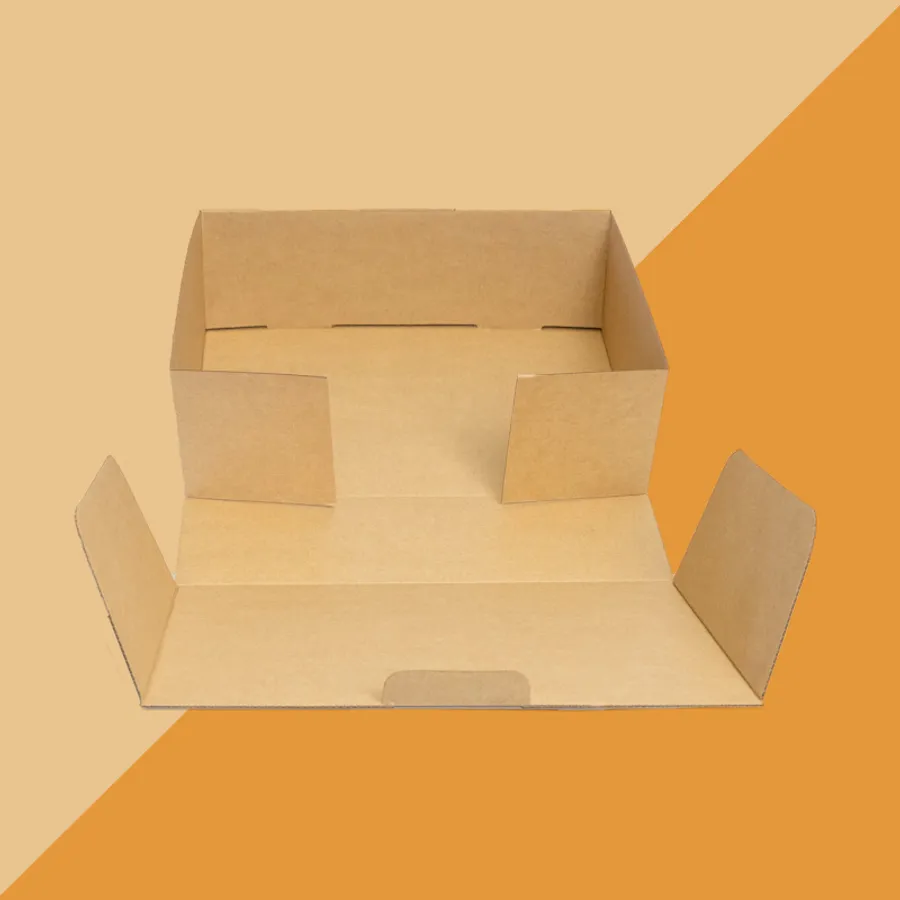 Folding Small Mailing Boxes printed with a custom design