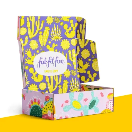 Food Mailer Boxes printed with a custom design