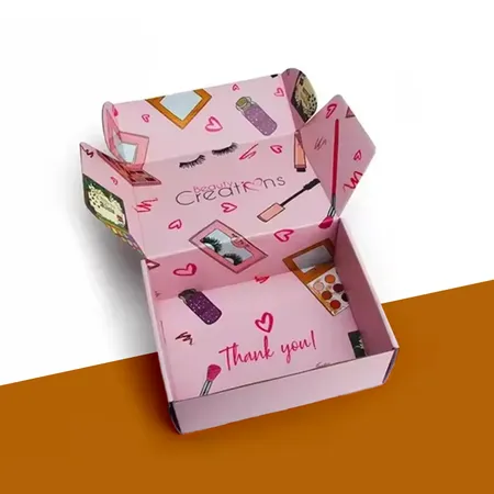 Mascara Mailer Boxes printed with a custom design