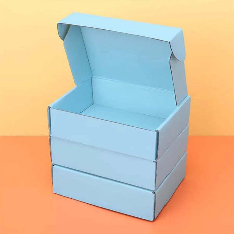 Recyclable Mailer Boxes printed with a custom design