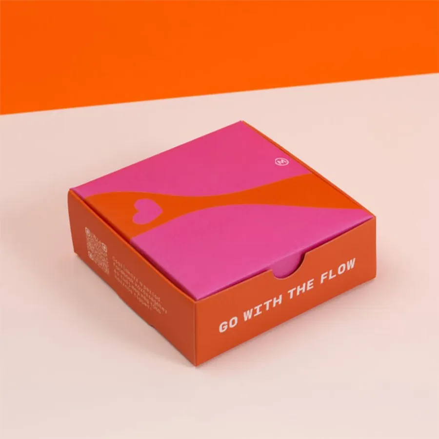 Self Seal Mailing Boxes printed with a custom design