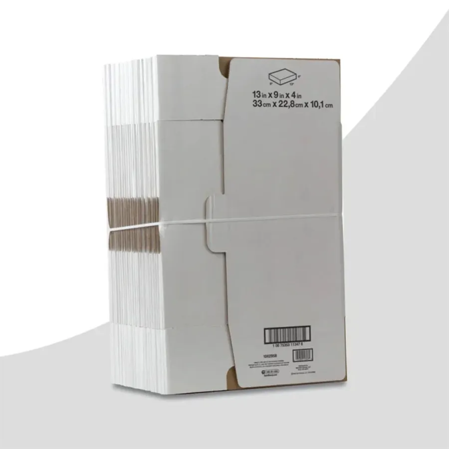 Side Loading Tab Lock Mailers printed with a custom design